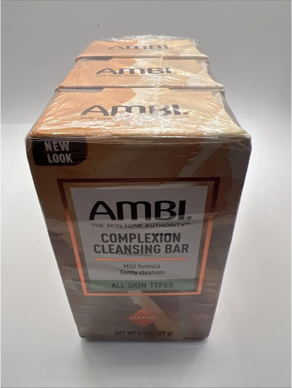 (3 Pack) Ambi Complexion Cleansing Bar All Skin Mild Formula